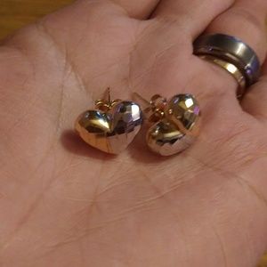 18K Saudi Gold Earring